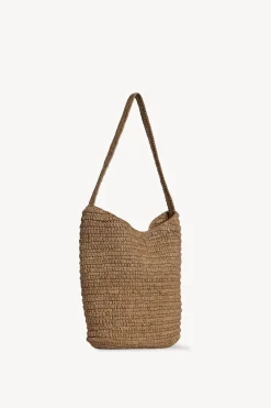 Alma Shoulder Raffia Bag