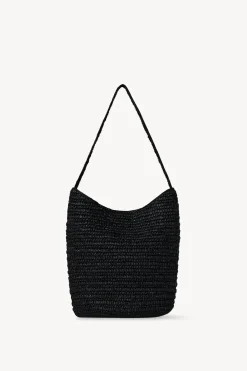 Alma Shoulder Raffia Bag